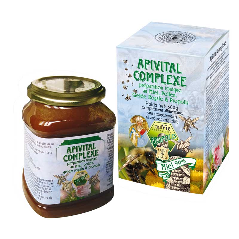 Lot promotionnel: Buccopolis 30ml + Apisirop 150ml + Apivital Complexe 500g - apivie