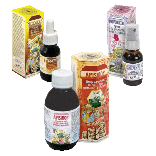 Lot promotionnel: Buccopolis 15ml + Propobuccal spray 15ml + Apisirop 150ml - apivie