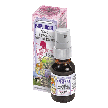 Lot promotionnel: Buccopolis 15ml + Propobuccal spray 15ml + Apisirop 150ml - apivie