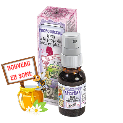 Propobuccal (ex Prodontal) - spray propolis gorge 30 ml au miel et plantes