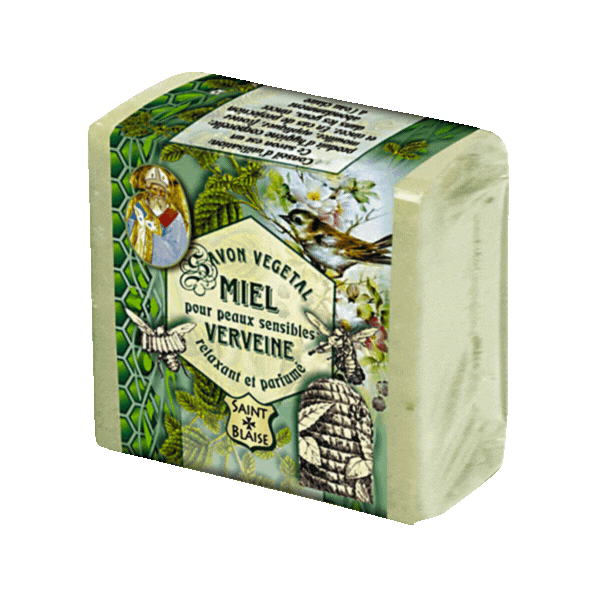 Savon végétal au miel et verveine 100g