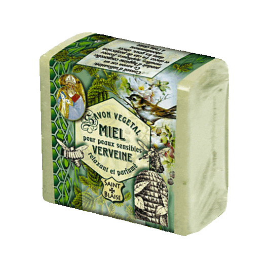 Savon végétal au miel et verveine 100g
